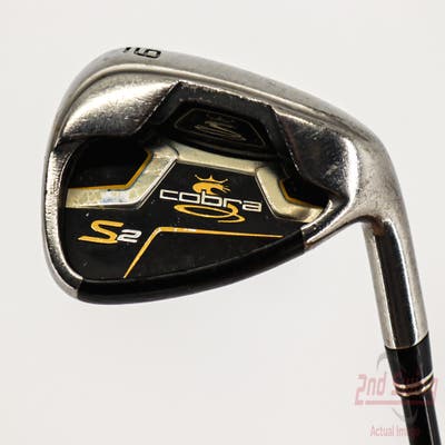 Cobra S2 Single Iron 9 Iron Cobra Aldila DVS-2 Graphite Regular Right Handed 35.75in