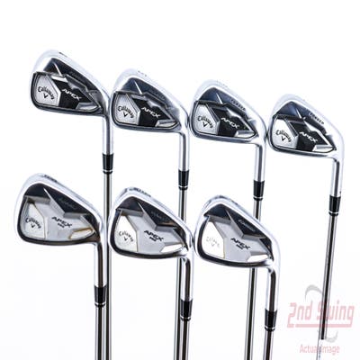 Callaway Apex 19 Iron Set 4-PW Project X Catalyst 100 Graphite Stiff Right Handed 37.5in