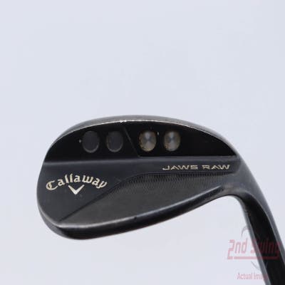 Callaway Jaws Full Toe Raw Black Wedge Lob LW 60° 12 Deg Bounce W Grind Aerotech SteelFiber fc115cw Graphite Stiff Right Handed 36.0in