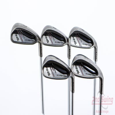 Ping 2014 Karsten Iron Set 7-PW SW Ping KS 401 Graphite Regular Right Handed Black Dot 37.5in