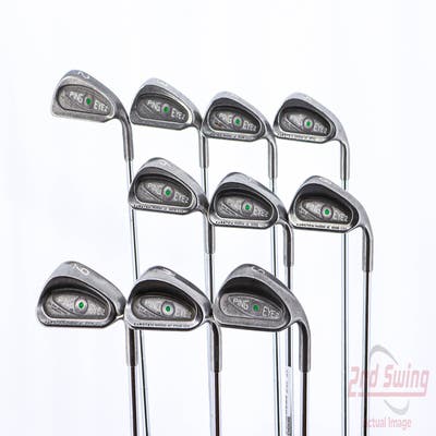 Ping Eye 2 Iron Set 2-PW SW Ping ZZ Lite Steel Regular Right Handed Green Dot 37.75in