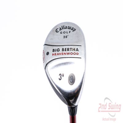 Callaway Big Bertha Heavenwood Hybrid 3 Hybrid 20° Callaway RCH 75w Graphite Regular Right Handed 40.5in