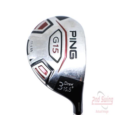 Ping G15 Draw Fairway Wood 3 Wood 3W 15.5° Ping TFC 149F Graphite Senior Right Handed 42.5in