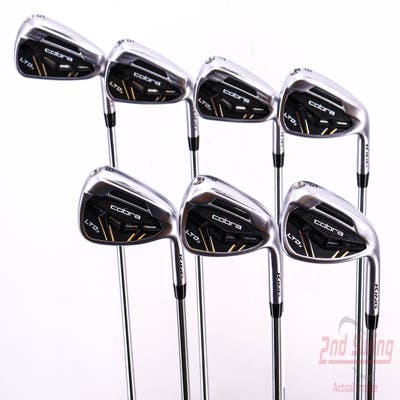 Cobra LTDx Iron Set 5-PW GW FST KBS Tour 90 Steel Regular Right Handed 38.25in