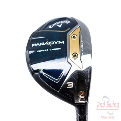 Callaway Paradym Fairway Wood 3 Wood 3W 15° Fujikura Ventus TR Blue VC 6 Graphite Stiff Right Handed 44.25in