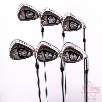 Callaway Rogue X Iron Set 6-PW AW FST KBS MAX 90 Steel Stiff Right Handed 38.0in