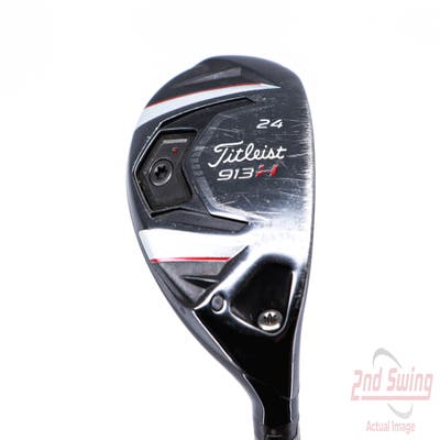 Titleist 913H Hybrid 4 Hybrid 24° Mitsubishi Diamana S+ Blue 72 Graphite Regular Right Handed 40.5in