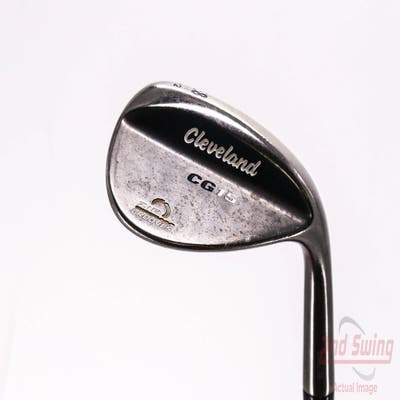 Cleveland CG15 Black Pearl Wedge Lob LW 58° 12 Deg Bounce True Temper Dynamic Gold S300 Steel Stiff Right Handed 35.25in