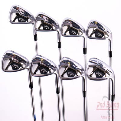 Callaway Apex 21 Iron Set 4-PW AW FST KBS Tour C-Taper Lite 110 Steel Stiff Right Handed 39.0in