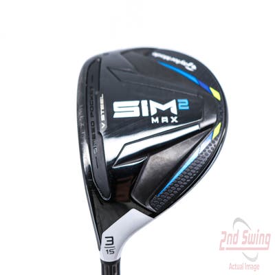 TaylorMade SIM2 MAX Fairway Wood 3 Wood 3W 15° Fujikura Ventus Blue 5 Graphite Regular Left Handed 43.0in