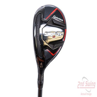 TaylorMade Stealth 2 Rescue Hybrid 4 Hybrid 22° Aldila NV 85 Hybrid Graphite Stiff Left Handed 40.75in