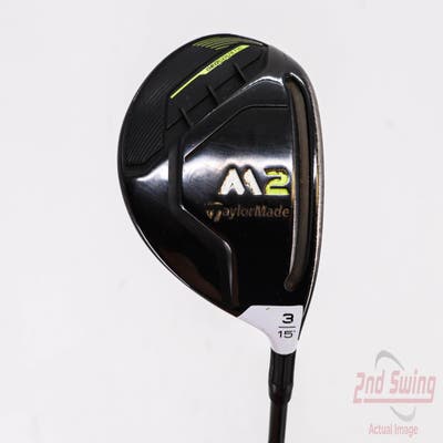 TaylorMade 2019 M2 Fairway Wood 3 Wood 3W 15° TM M2 Reax Graphite Stiff Right Handed 43.5in