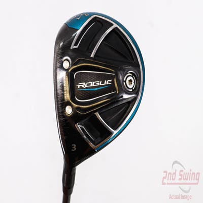 Callaway Rogue Fairway Wood 3 Wood 3W Aldila Synergy Blue 60 Graphite Regular Left Handed 43.5in