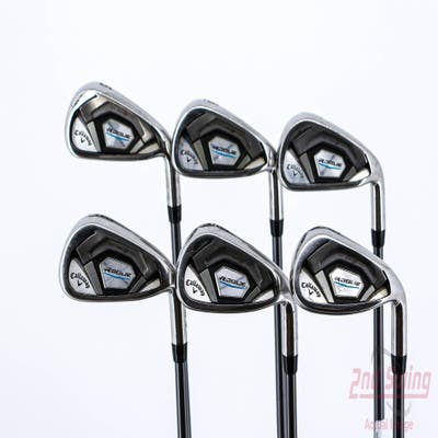 Callaway Rogue Iron Set 5-PW Aldila Synergy Blue 60 Graphite Regular Right Handed 38.5in