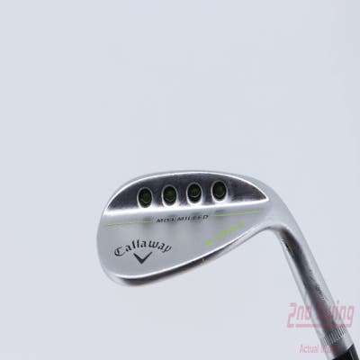 Callaway MD3 Milled Chrome W-Grind Wedge Sand SW 56° 12 Deg Bounce W Grind Stock Steel Shaft Steel Wedge Flex Right Handed 35.25in