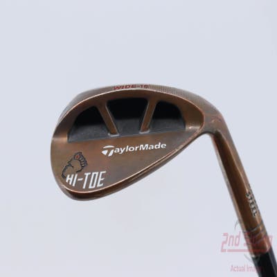 TaylorMade HI-TOE RAW Big Foot Wedge Lob LW 60° 15 Deg Bounce UST Recoil ES SMACWRAP Graphite Wedge Flex Right Handed 34.75in