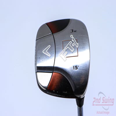 Callaway FT-i Squareway Fairway Wood 3 Wood 3W 15° Mitsubishi Bassara V63 Graphite Regular Right Handed 43.75in