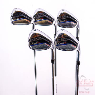 Cobra King F7 One Length Iron Set 6-PW Cobra Steel Stiff Right Handed 37.25in