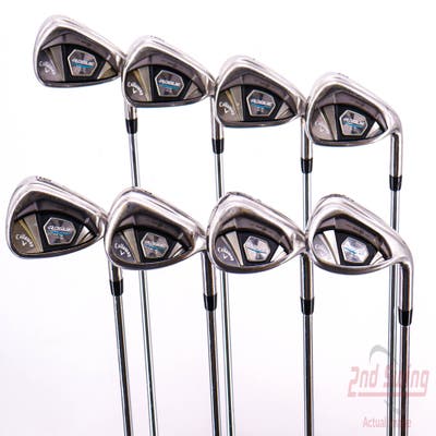 Callaway Rogue X Iron Set 5-PW AW SW FST KBS MAX 90 Steel Regular Right Handed 38.5in