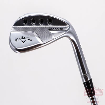 Callaway Jaws Full Toe Raw Face Chrome Wedge Lob LW 60° 10 Deg Bounce Dynamic Gold Spinner TI Steel Wedge Flex Right Handed 35.25in