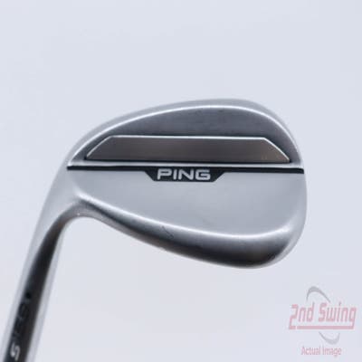 Ping s159 Chrome Wedge Sand SW 56° 12 Deg Bounce S Grind AWT 2.0 Steel Stiff Left Handed Black Dot 35.5in