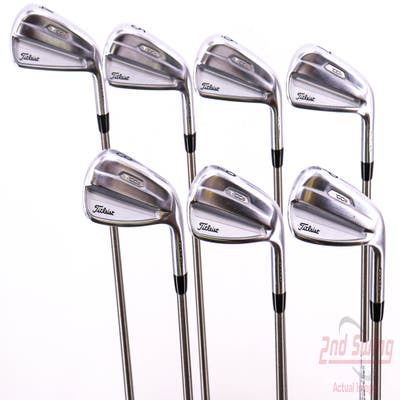 Titleist 2021 T100S Iron Set 4-PW Aerotech SteelFiber i80 Graphite Stiff Right Handed -1/4"