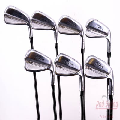 Titleist 2023 T150 Iron Set 4-PW G Design Tour AD Iron 85 Graphite Regular Right Handed 38.0in