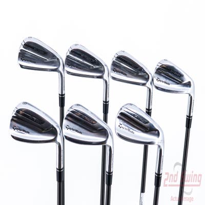 TaylorMade P-790 Iron Set 5-PW AW UST Mamiya Recoil 760 ES Graphite Regular Right Handed 39.5in