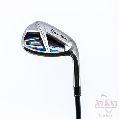 TaylorMade SIM MAX OS Wedge Lob LW Fujikura Ventus Blue 7 Graphite Stiff Right Handed 35.25in