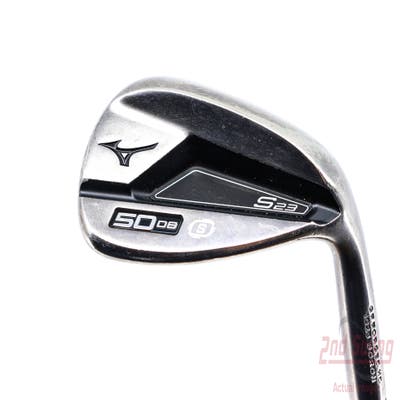 Mizuno S23 Copper Cobalt Wedge Gap GW 50° 8 Deg Bounce S Grind Dynamic Gold Tour Issue S400 Steel Stiff Right Handed 35.5in