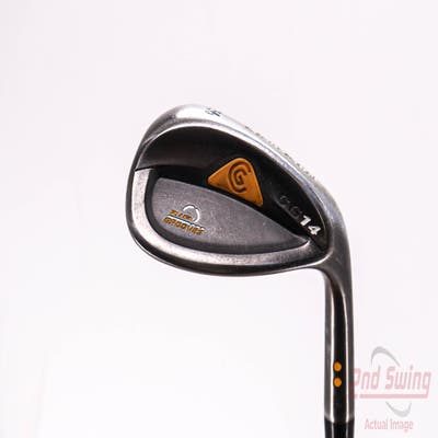 Cleveland CG14 Gunmetal Wedge Sand SW 56° 14 Deg Bounce True Temper Dynamic Gold Steel Wedge Flex Right Handed 35.75in