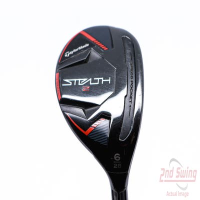 TaylorMade Stealth 2 Rescue Hybrid 6 Hybrid 28° Fujikura Ventus TR Red HB 6 Graphite Regular Right Handed 39.5in