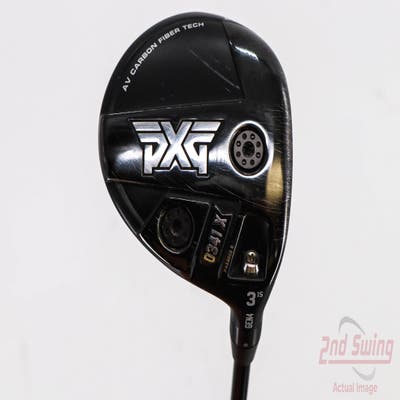 PXG 0341 X GEN4 Fairway Wood 3 Wood 3W 15° PX HZRDUS Smoke Black RDX 60 Graphite Stiff Right Handed 43.0in