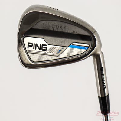 Ping 2015 i Single Iron 7 Iron Ping CFS Distance Steel Stiff Right Handed Black Dot 36.0in