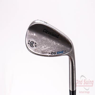 Cleveland CG ONE Wedge Lob LW 58° 10 Deg Bounce Cleveland Traction Wedge Steel Wedge Flex Right Handed 35.0in