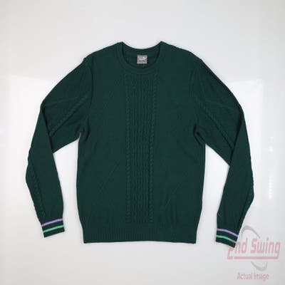 New Womens Puma Sweater Small S Green MSRP $80