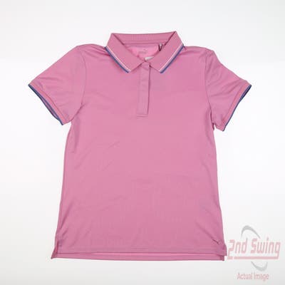 New Womens Puma Polo Small S Pink MSRP $70