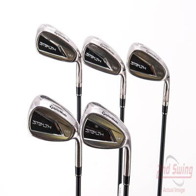 TaylorMade Stealth HD Iron Set 6-PW FST KBS MAX Graphite 55 Graphite Regular Right Handed 37.5in