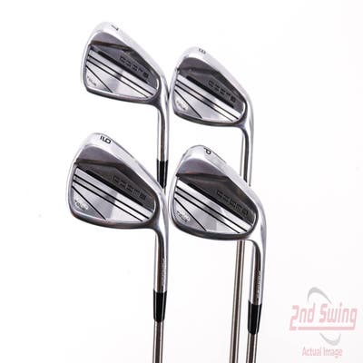 Cobra 2023 KING Tour Iron Set 7-PW Aerotech SteelFiber i110cw Graphite Stiff Right Handed 37.25in