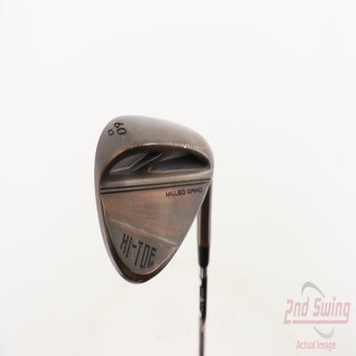 TaylorMade Milled Grind HI-TOE 3 Copper Wedge Lob LW 60° 13 Deg Bounce HB FST KBS Hi-Rev 2.0 115 Steel Wedge Flex Right Handed 35.25in