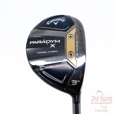 Callaway Paradym X Fairway Wood 3 Wood HL 16.5° PX HZRDUS Silver Gen4 60 Graphite Stiff Right Handed 42.5in