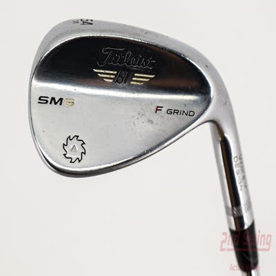 Titleist Vokey SM6 Tour Chrome Wedge Sand SW 54° 14 Deg Bounce F Grind SM6 BV Steel Wedge Flex Right Handed 35.25in