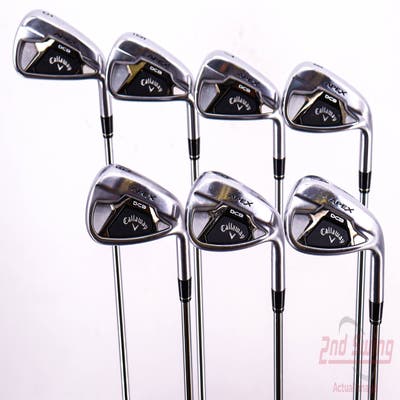 Callaway Apex DCB 21 Iron Set 5-PW AW True Temper Elevate ETS 85 Steel Regular Right Handed 38.25in