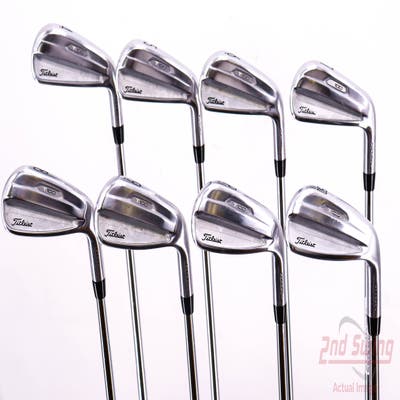 Titleist 2021 T100 Iron Set 4-PW AW True Temper AMT Tour White Steel Stiff Right Handed 38.5in