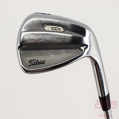 Titleist 2021 T100S Single Iron 9 Iron Project X Rifle 6.0 Steel Stiff Right Handed 37.5in