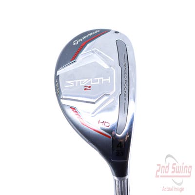 TaylorMade Stealth 2 HD Rescue Hybrid 4 Hybrid 23° Aldila Ascent 45 Graphite Ladies Right Handed 38.75in