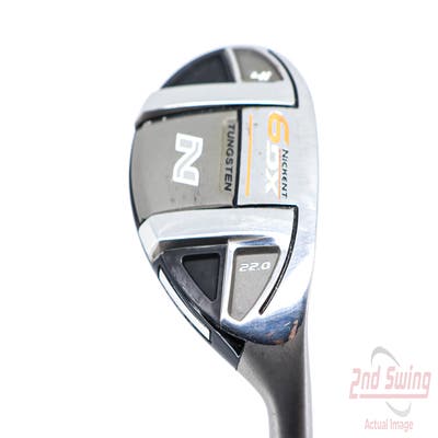 Nickent 6DX Hybrid 4 Hybrid 22° Aldila VooDoo VS R85 Graphite Regular Right Handed 39.75in