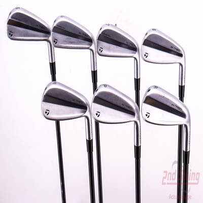 TaylorMade 2023 P790 Iron Set 5-PW AW Mitsubishi MMT 75 Graphite Stiff Right Handed 38.0in