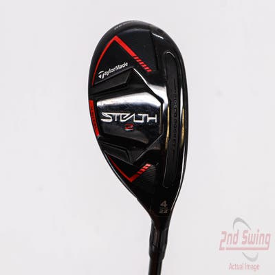 TaylorMade Stealth 2 Rescue Hybrid 4 Hybrid 22° Fujikura Ventus TR Red HB 6 Graphite Regular Right Handed 40.25in