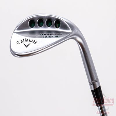 Callaway Mack Daddy PM Grind Wedge Lob LW 58° 10 Deg Bounce PM Grind FST KBS Tour-V Steel Wedge Flex Right Handed 35.5in